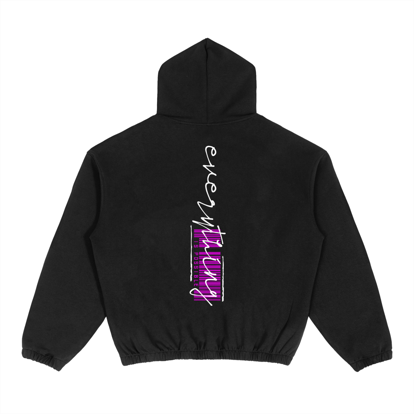 Boxy Cinched Hem Hoodie