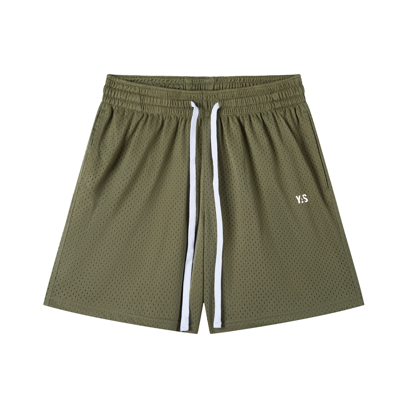 Mesh Drawstring Shorts