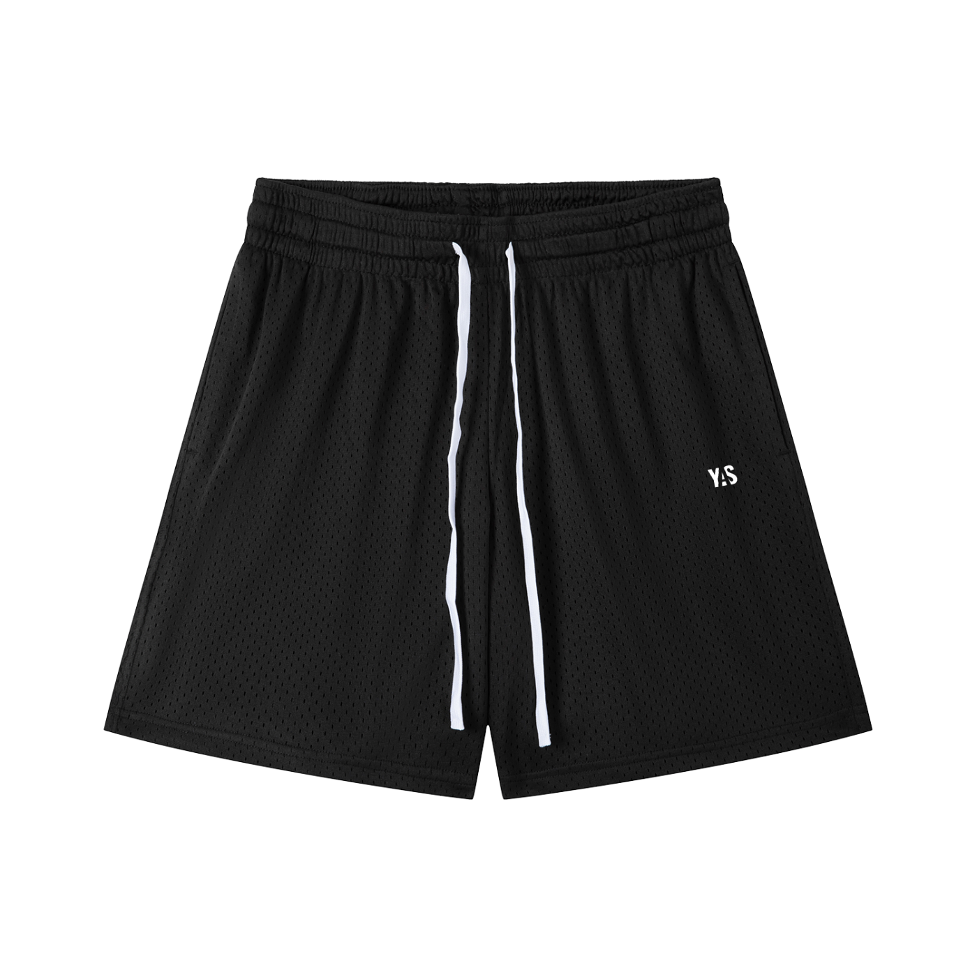 Mesh Drawstring Shorts