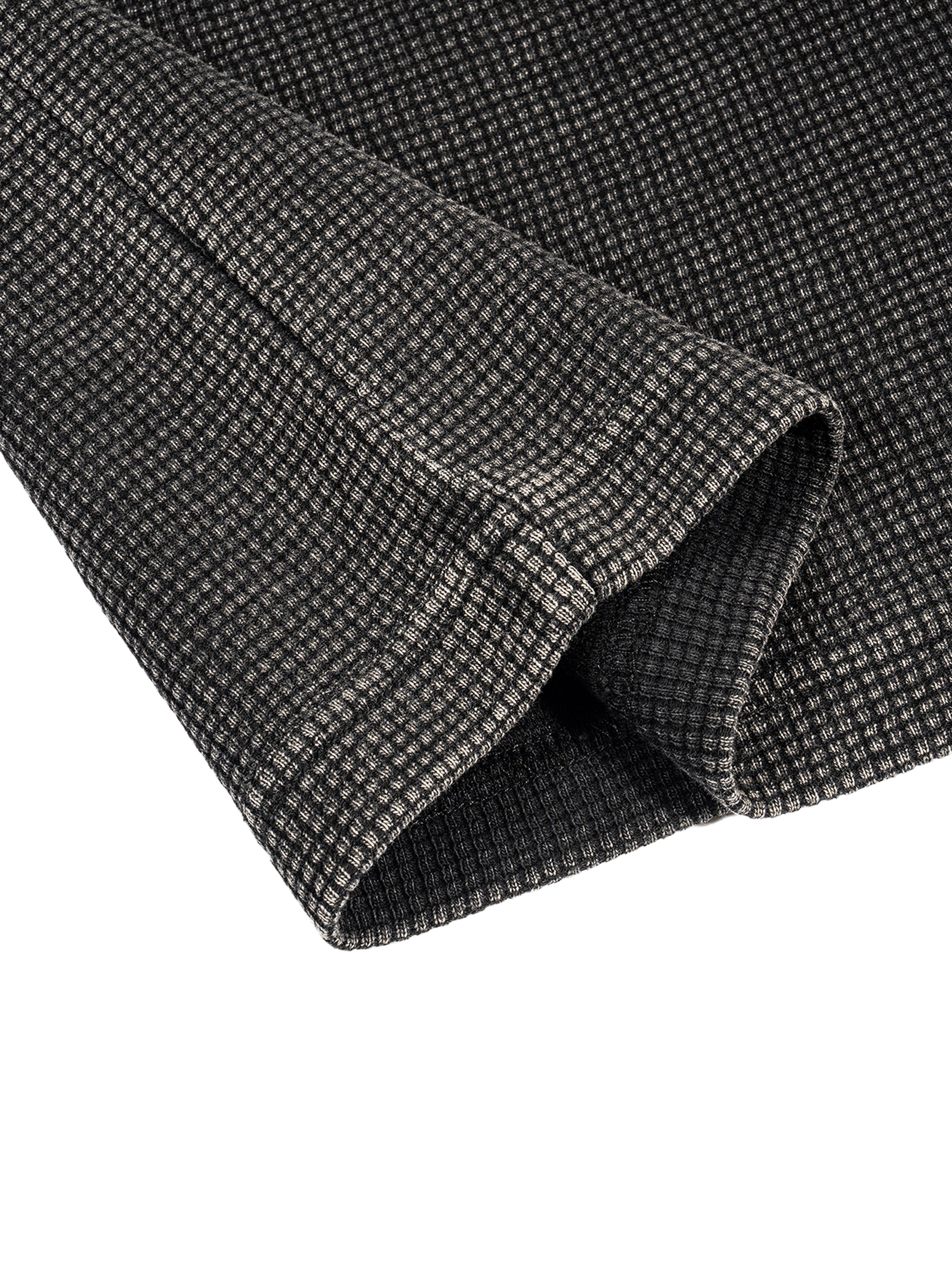 Textured Waffle Washed Boxy T-Shirt