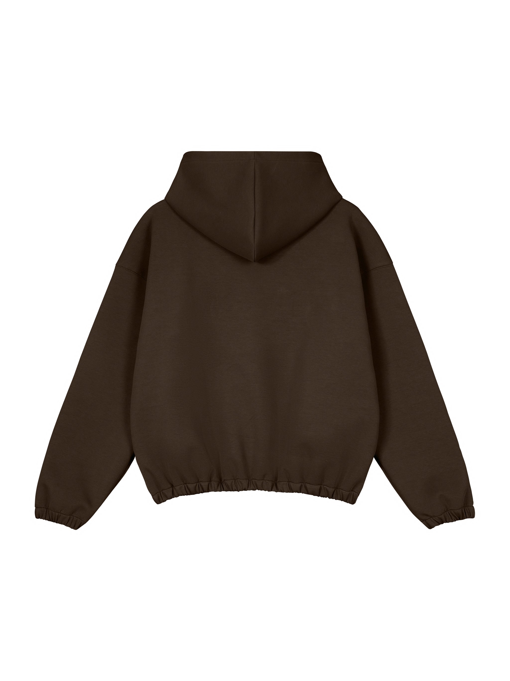 Boxy Cinched Hem Hoodie