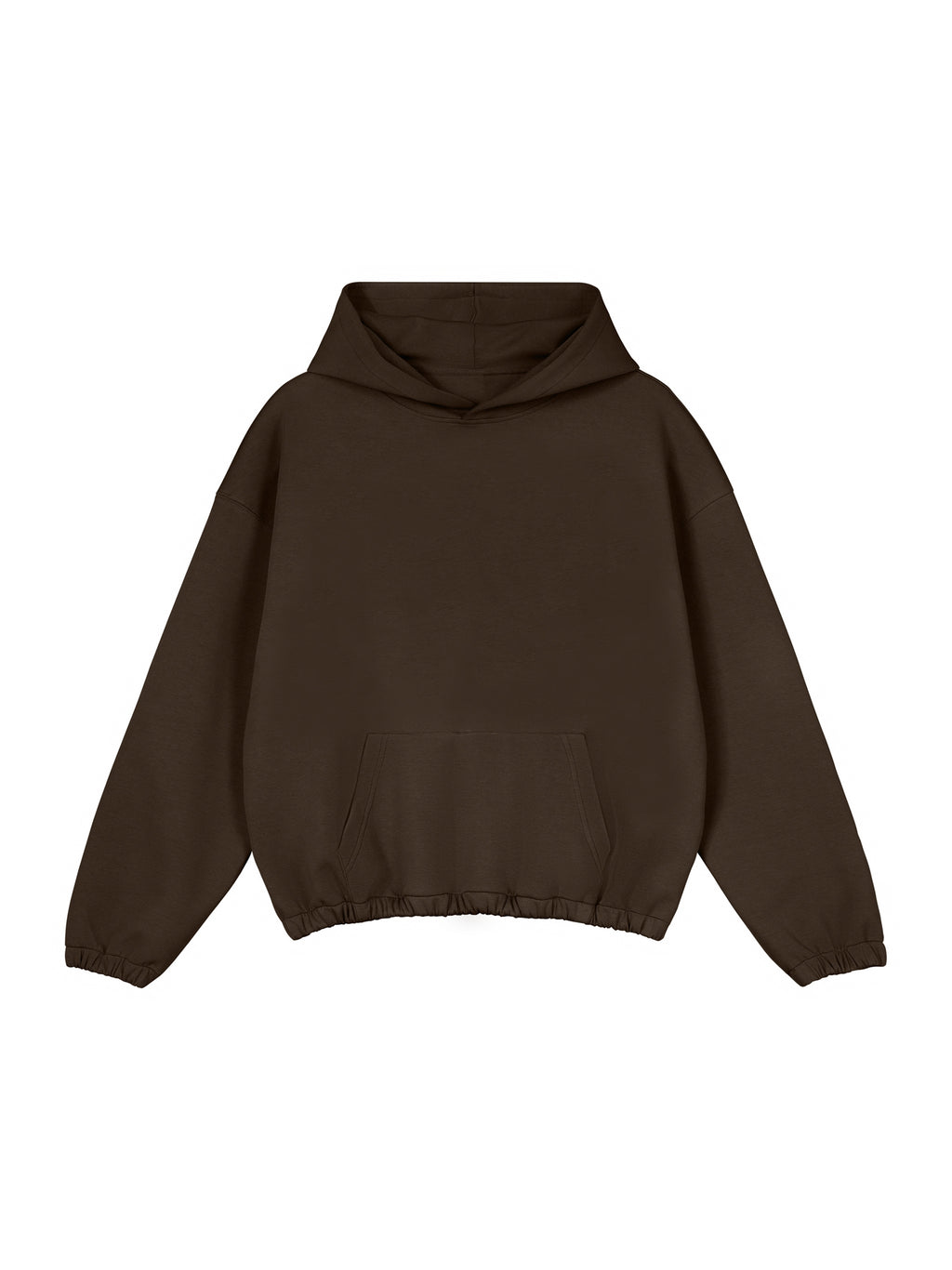 Boxy Cinched Hem Hoodie